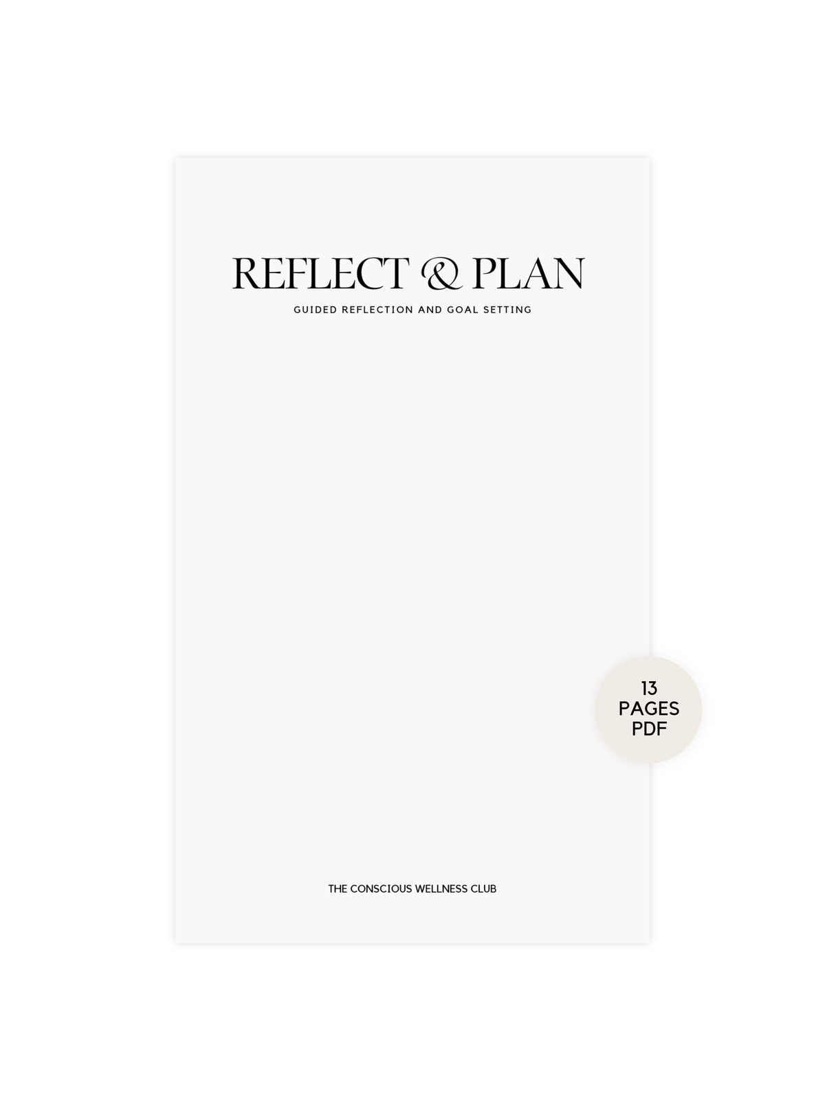 Reflect & Plan